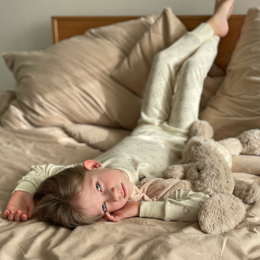 MERINO pyžamo Happy sheep