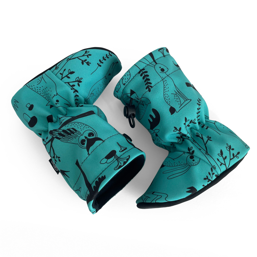 Softshelláčky MERINO classic pink/grafit